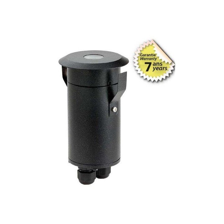 copy of Miidex Lighting - Spot LED Encastrable Sol Rond Noir 14.5W 360LM 2900K - Réf : 400063