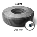 PREFLEX - Gaine électrique ICTA D16 double peau - Ø16mm - Couronne de 100m - Réf : PFGB16TF