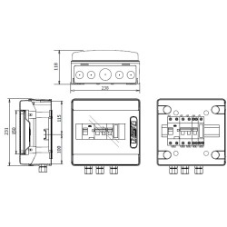 Digital Electric - Coffret AC-AD - Réf : 12282