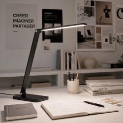 Brilliant - Florence - Lampe à poser LED - 5W - 2700-6500K - noir - Réf : G6009006