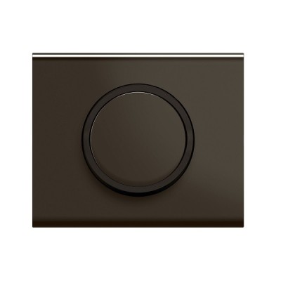 Legrand Céliane - Enjoliveur spécifique pour mécanisme à anneau - Nickel Sombre Satiné - Réf : CB3006