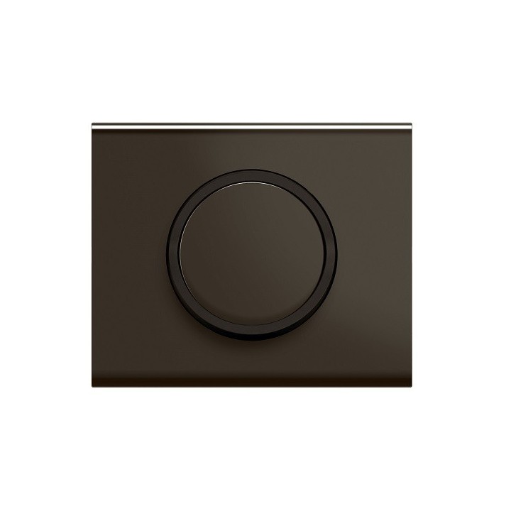 Legrand Céliane - Enjoliveur spécifique pour mécanisme à anneau - Nickel Sombre Satiné - Réf : CB3006