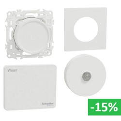 Schneider - Wiser - Kit éclairage connecté : automatisation des luminaires et scénarios - Réf : CCT801312