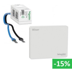 Schneider - Wiser - Kit mesure énergie : visualisation des consommations globales - Réf : CCT6080