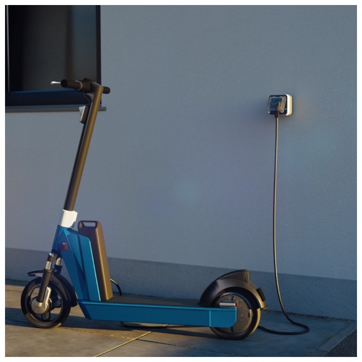 Hager - Prise Witty saillie 2P+T IP55 - M2+ - 3.7 kW - pour recharge véhicule électrique - Réf : XEV080
