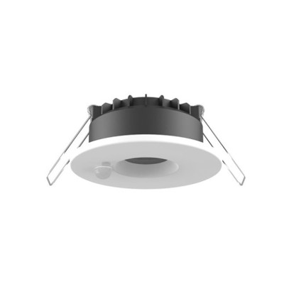 Miidex Lighting - Spot LED CCT BBC Blanc 6W 2700/3000/4000K + Détecteur - Maître/Esclave - Garantie 5 ans - Réf : 101112