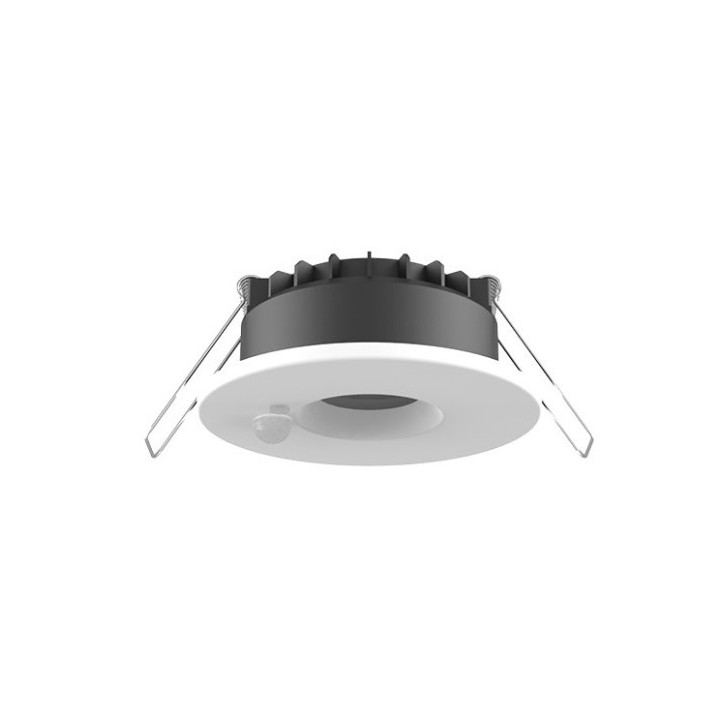 Miidex Lighting - Spot LED CCT BBC Blanc 6W 2700/3000/4000K + Détecteur - Maître/Esclave - Garantie 5 ans - Réf : 101112