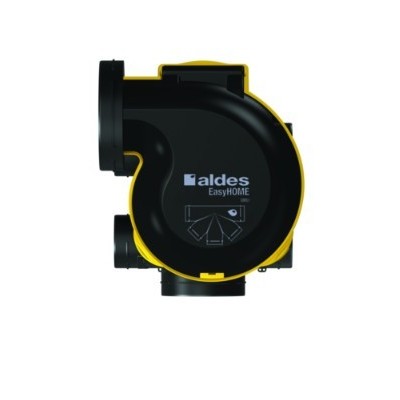 Aldes - VMC simple flux individuelle autoréglable - EasyHOME AUTO DHU - Réf : 11026050