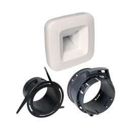 Aldes - kit bouche d'extraction hygroréglable Cuisine PUSH Ø 125 mm - Réf : 11033683
