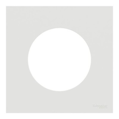 Schneider Odace - Lot de 10 Prises de courant 2P+T affleurantes dont 1 OFFERTE - Blanc craie - Complet - Réf : S920052(10)