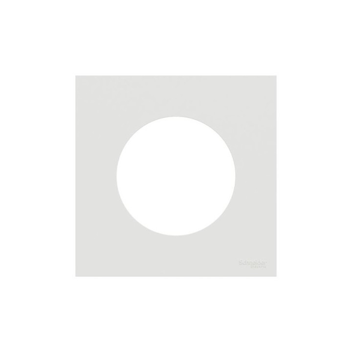 Schneider Odace - Lot de 10 Prises de courant 2P+T affleurantes dont 1 OFFERTE - Blanc craie - Complet - Réf : S920052(10)