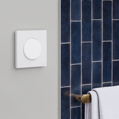 Schneider Odace - Lot de 10 Va-et-vient ou poussoir dont 1 OFFERT - Blanc craie - Complet - Réf : S920204(10)