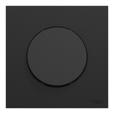 Schneider Odace - Lot de 10 Va-et-vient ou poussoir dont 1 OFFERT - Noir onyx - Complet - Réf : S940204(10)