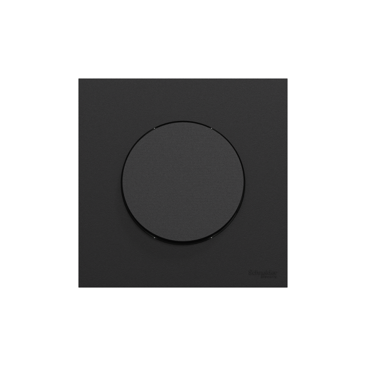 Schneider Odace - Lot de 10 Va-et-vient ou poussoir dont 1 OFFERT - Noir onyx - Complet - Réf : S940204(10)
