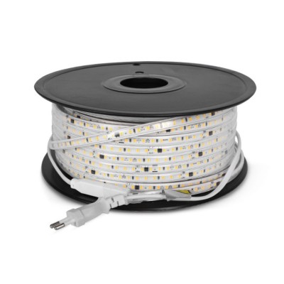 Miidex Lighting - Bobine led 2835 4000K 50 mètres 8w/m 230V IP65 - Réf : 100733