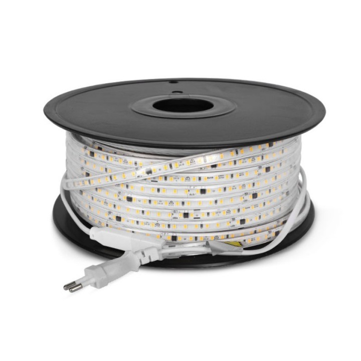 Miidex Lighting - Bobine led 2835 4000K 50 mètres 8w/m 230V IP65 - Réf : 100733