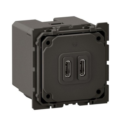 Legrand Céliane - Prise 2 USB Type-C Céliane - 30W Power Delivery - Réf : CM0158