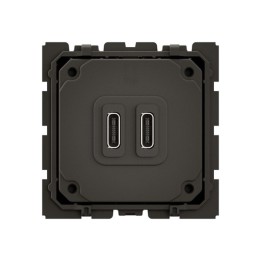 Legrand Céliane - Prise 2 USB Type-C - 30W Power Delivery - Réf : CM0158
