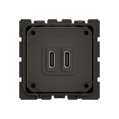 Legrand Céliane - Prise 2 USB Type-C - 30W Power Delivery - Réf : CM0158