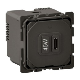 Legrand Céliane - Prise USB Type-C Céliane - 45W Power Delivery - Réf : CM0156