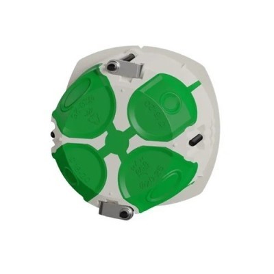 Schneider electric - 50 Boîtes d'encastrement - Multifix air - 1 poste - Ø67 - prof. 40 mm - Réf : IMT35001(50)1