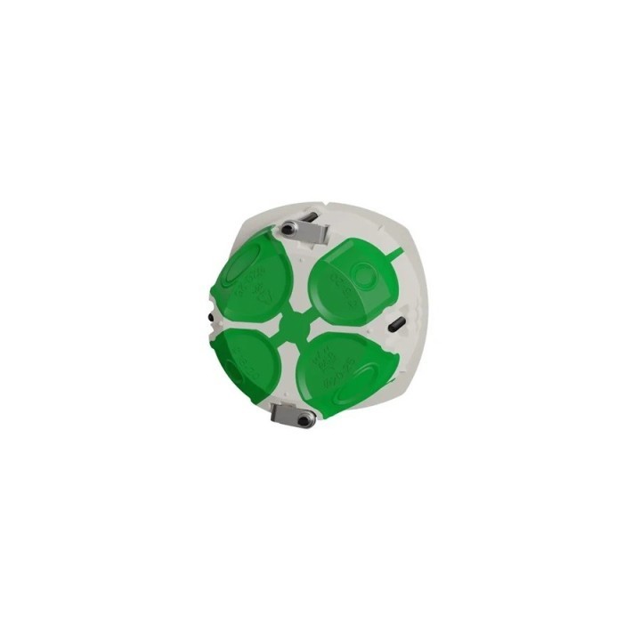 Schneider electric - 50 Boîtes d'encastrement - Multifix air - 1 poste - Ø67 - prof. 40 mm - Réf : IMT35001(50)1