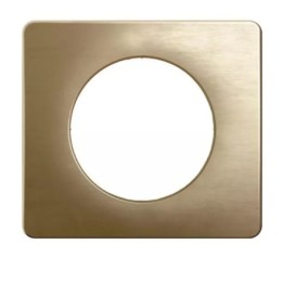 Legrand Céliane - Plaque 1 poste bronze satiné - Réf : CP1601