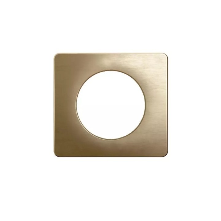 Legrand Céliane - Plaque 1 poste bronze satiné - Réf : CP1601