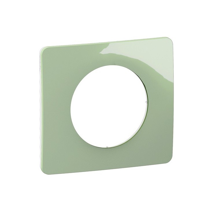 Legrand Céliane - Plaque de finition Vert Céladon - 1 poste - Réf : CP0501