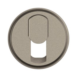 Legrand Céliane - Enjoliveur pour prise RJ45 - Titanium - Réf : CT0340