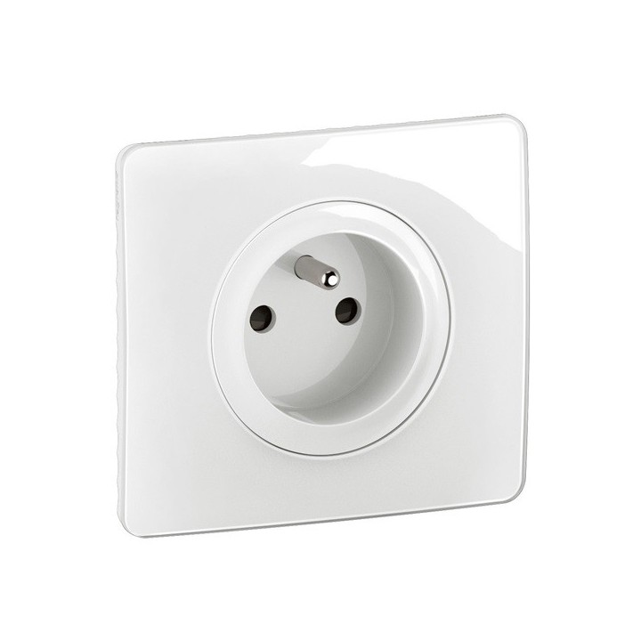 Legrand Céliane - Prise 2P+T 16A 250V grande capacité - Réf : CM0116