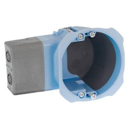 Eur'Ohm - Boîte d'encastrement - XL AIR'métic - 1 poste - prof. 40mm - pour micromodule - Réf : 52076