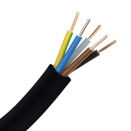 Câble U1000 R2V - 5G4mm² - Coupe au mètre - Réf : R2V-5G4