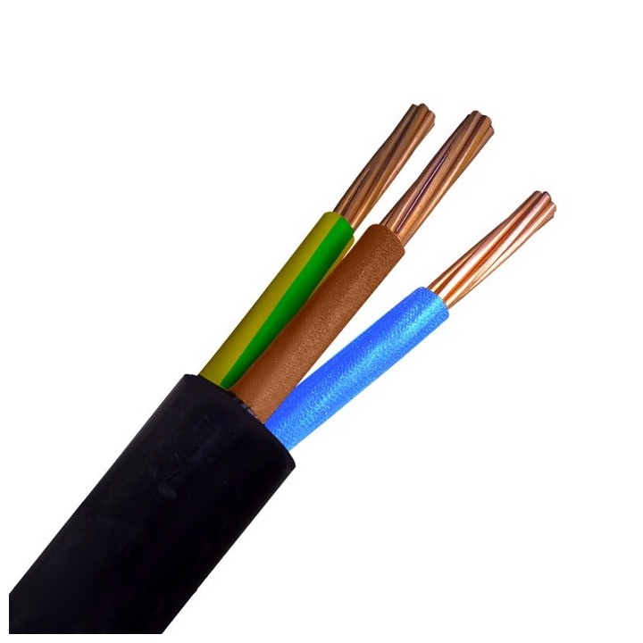 Câble U1000 RNF - 3G16mm² - Coupe au mètre - Réf : RNF-3G16