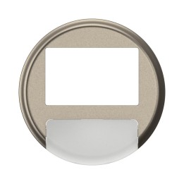 Legrand Céliane - Enjoliveur pour détecteur de balisage Céliane - Titanium - Réf : CT0278
