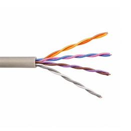 Câble téléphone 4 paires 5/10 PTT298 grade 1 - À la coupe - Réf : cable-tel-PTT298