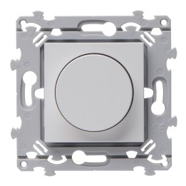Hager Essensya - Variateur essensya rotatif Finition Pure - Réf :  WE062