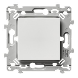 Hager Essensya - Obturateur pour gamme essensya finition Pure - Réf :  WE157