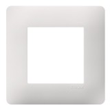 Hager Essensya - Plaque de finition essensya 1 poste Pure - Réf : WE401