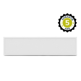 Miidex Lighting - Dalle LED - Blanc - 295 x 1195 mm - 28W - 4000K - Garantie 5 ans- Réf : 101103