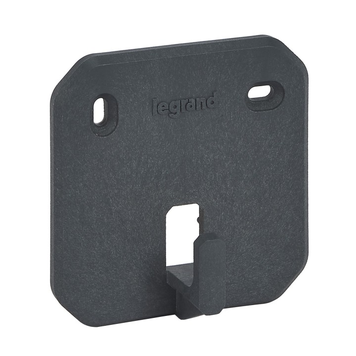 Legrand - Patère Plexo 55 pour suspension du boîtier de contrôle du cordon de recharge Green'up Access pour VE - Réf : 069494L