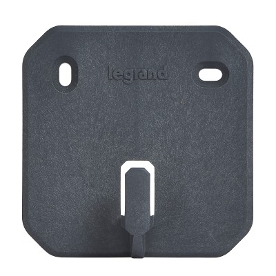 Legrand - Patère Plexo 55 pour suspension du boîtier de contrôle du cordon de recharge Green'up Access pour VE - Réf : 069494L