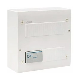 Hager - Coffret de communication éco 4 RJ45 - Réf : TN303