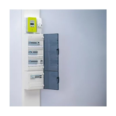 Hager - Coffret de communication éco 4 RJ45 - Réf : TN303