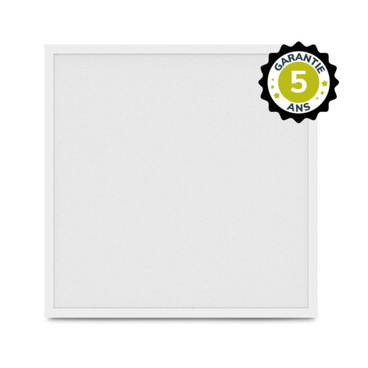 Miidex Lighting - Dalle LED Blanc 295 x 295 18W 4000K Prismatique - Garantie 5 ans - Réf : 101105
