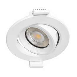 Krisane -Spot BBC encastré - fixe - rond - 3000/4000/6000k - blanc - IP65 - LED 6W - Réf : KRI24081