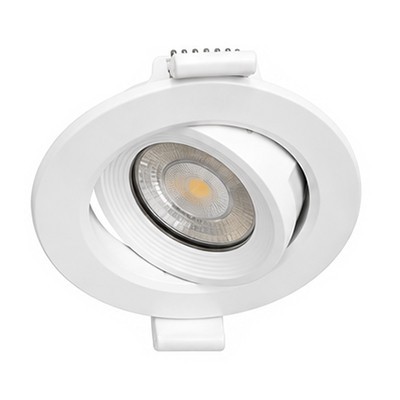 Krisane -Spot BBC encastré - fixe - rond - 3000/4000/6000k - blanc - IP65 - LED 6W - Réf : KRI24081