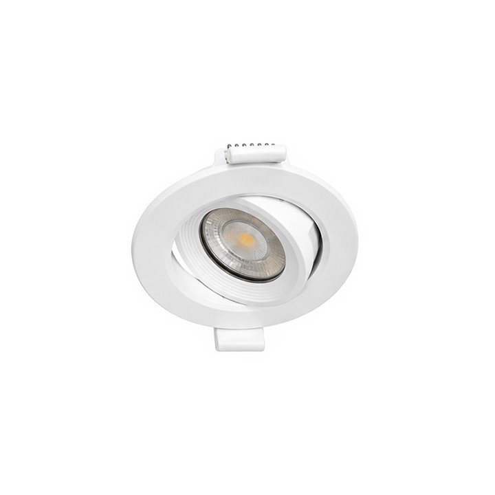 Krisane -Spot BBC encastré - fixe - rond - 3000/4000/6000k - blanc - IP65 - LED 6W - Réf : KRI24081