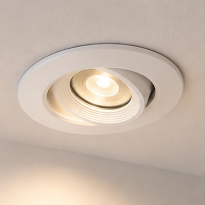 Krisane -Spot BBC encastré - fixe - rond - 3000/4000/6000k - blanc - IP65 - LED 6W - Réf : KRI24081
