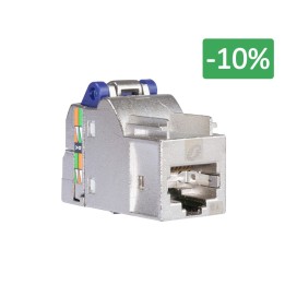 Schneider - Actassi - Connecteur RJ45 S-One grade 3 TV - Réf : VDIB1772XB01